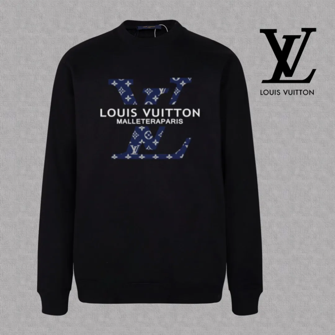 🅿️250 hot style on the shelves🔥❗ 💫〖Louis Vuitton LV〗 Fashionable round neck sweatshirt, casually matched with various styles, it is perfectly handsome😎The whole dress is made of double waistcoats, which makes the whole dress more three-dimensional. Not ordinary factories can do such fine work. The 2025 spring style counters are on sale, exquisite round neck terry sweatshirt, high-end double-strand pure cotton Customized drawstring ribs are dyed in the same vat and are complete with three standards. The chest craftsmanship adopts a simple and elegant pattern on the chest, which is easy to control for any age group! Fit and comfortable! Customized thickened 440g terry sweatshirt fabric, soft and comfortable to the touch, with a three-dimensional shape! 🙌🏻 It’s also very breathable, so it’s a versatile style that can be worn with any outfit! ✔Color: Black White Apricot Size: S M L XL 2XL